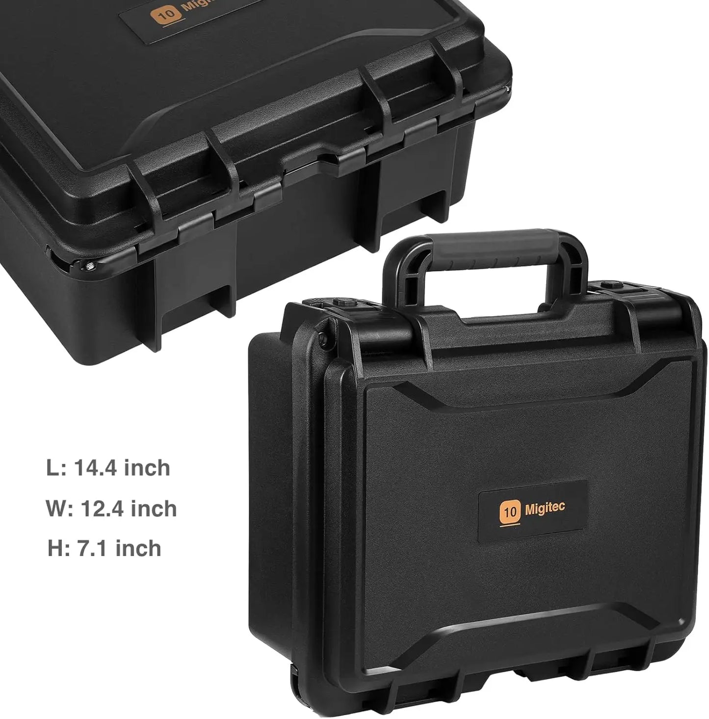 Waterproof Card Storage Box Holds 102 Slabs, Sports Trading Case with Lockable Design for Magnetic Cards