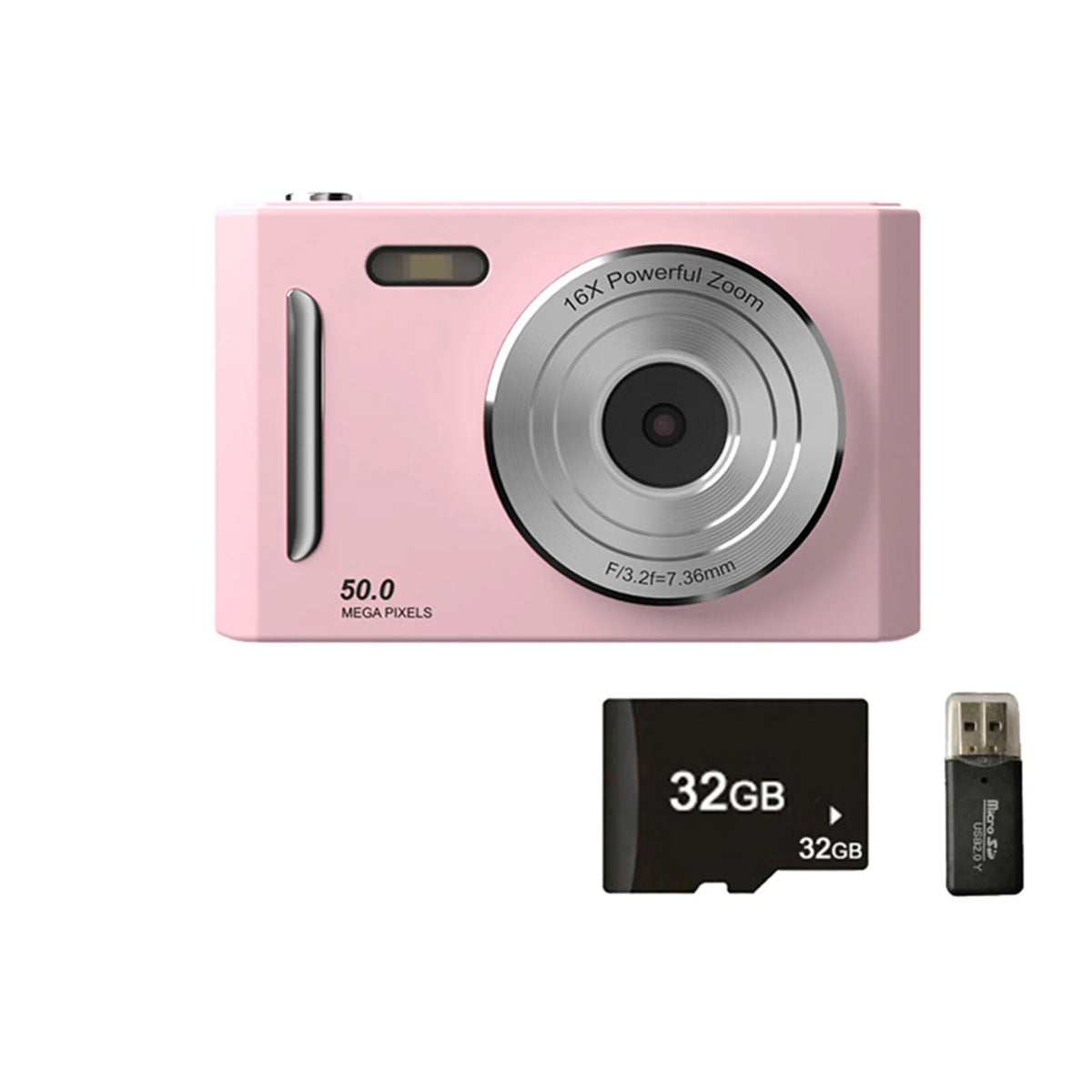 4K Digital Camera with Dual Cameras Flash and Autofocus