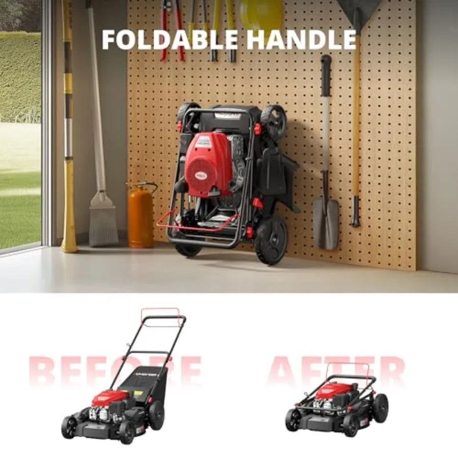 SHXI Self Propelled Gas Lawn Mower 170cc OHV Engine