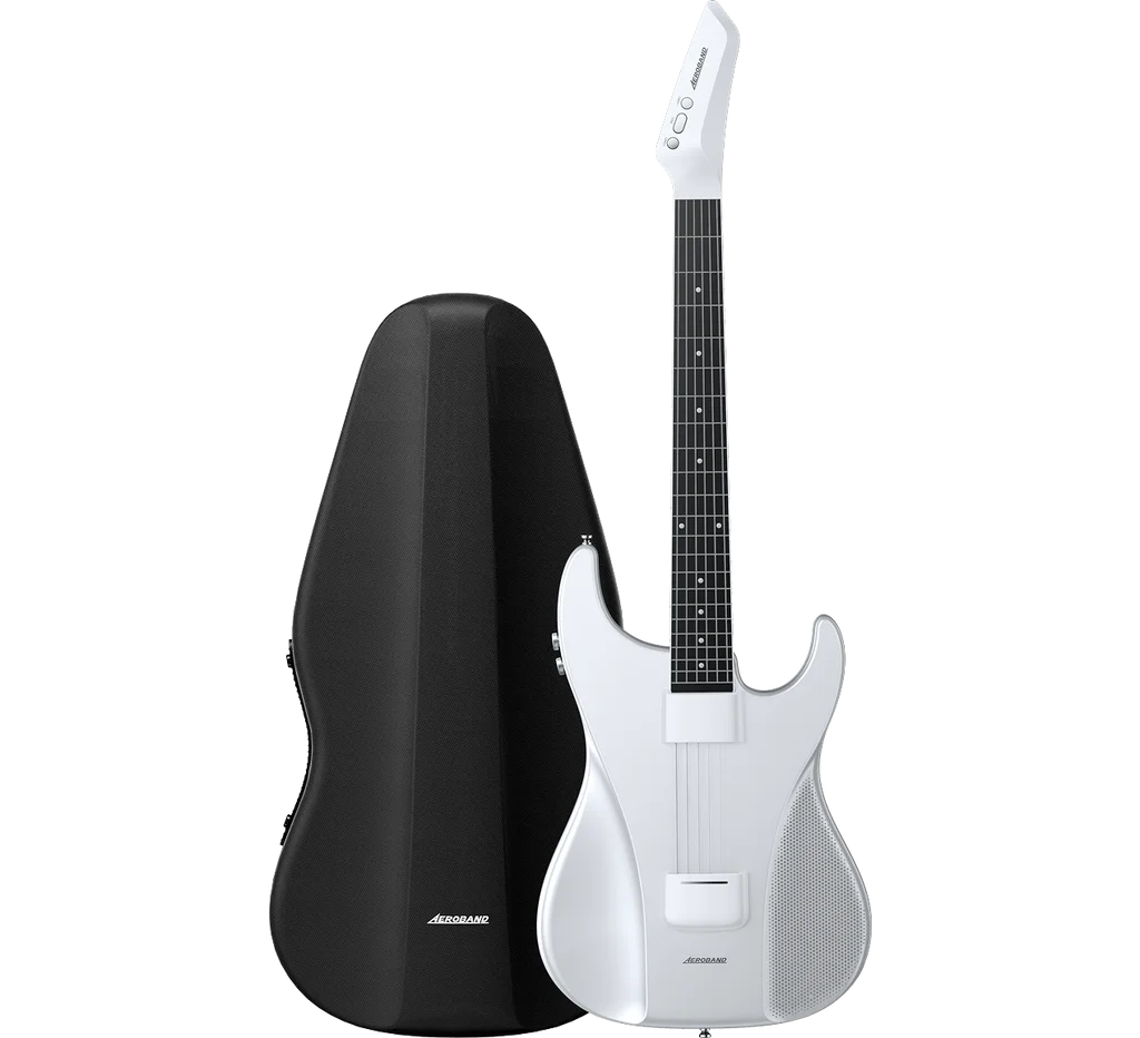 AeroBand Detachable Electric Guitar Painfree Silicone Strings Mic Port
