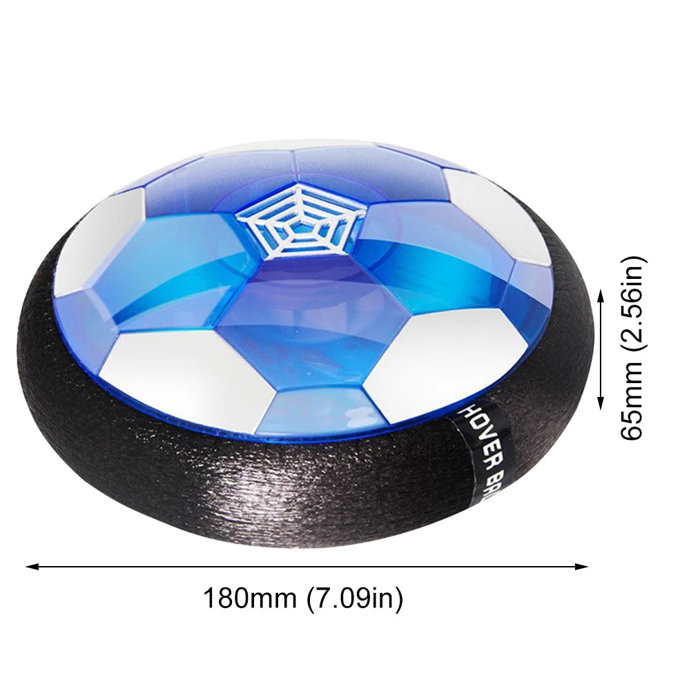 Air Floating Soccer Ball with LED Light and Foam Bumper Indoor Outdoor  Soccer Ball  Floating Soccer for Boys Girls