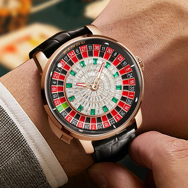 PINDU Mechanical Watches Pro Men's Wristwatch NH35A Movement Sapphire Glass