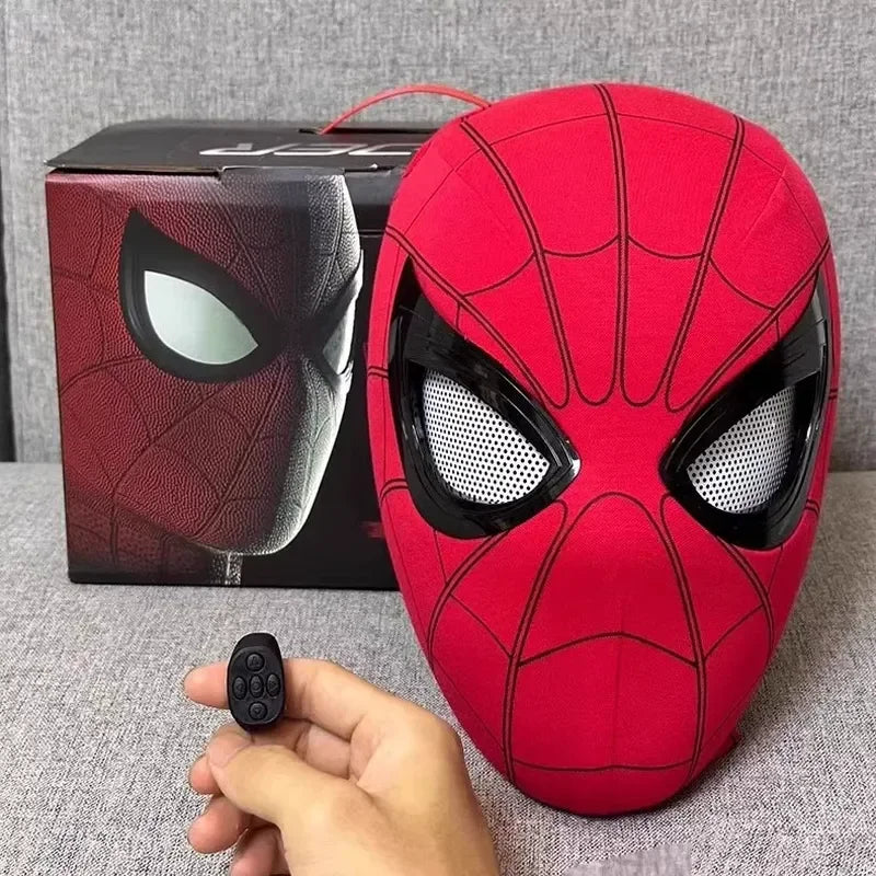 Hot Toys Spiderman Electronic Mask With Moving Glowing Eyes