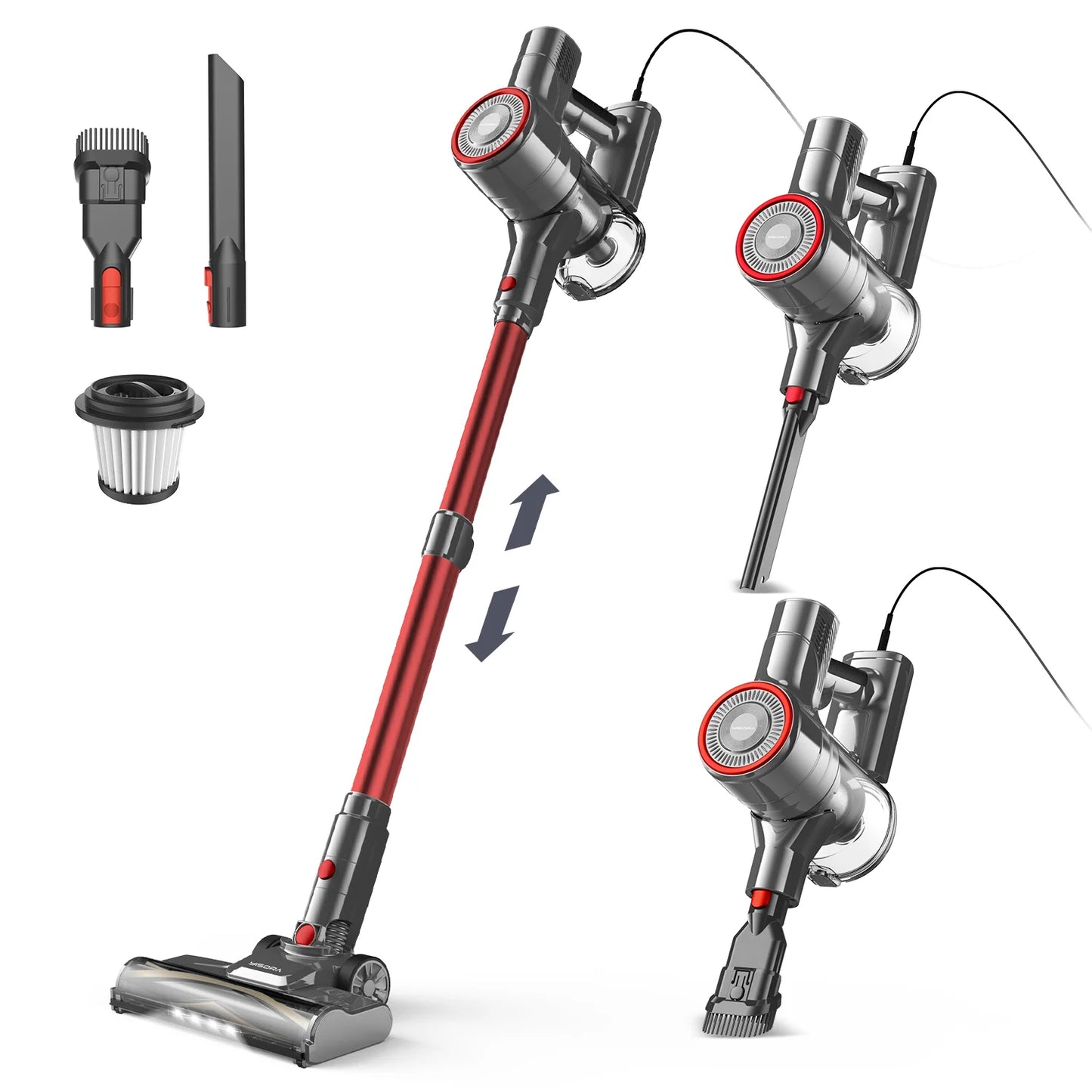 INSE I8 Corded Vacuum Cleaner Six In One Handheld Pro