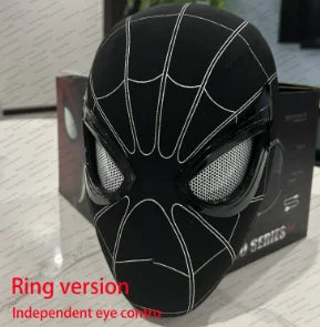 Hot Toys Miles Spiderman Electronic Mask With Glowing Eyes
