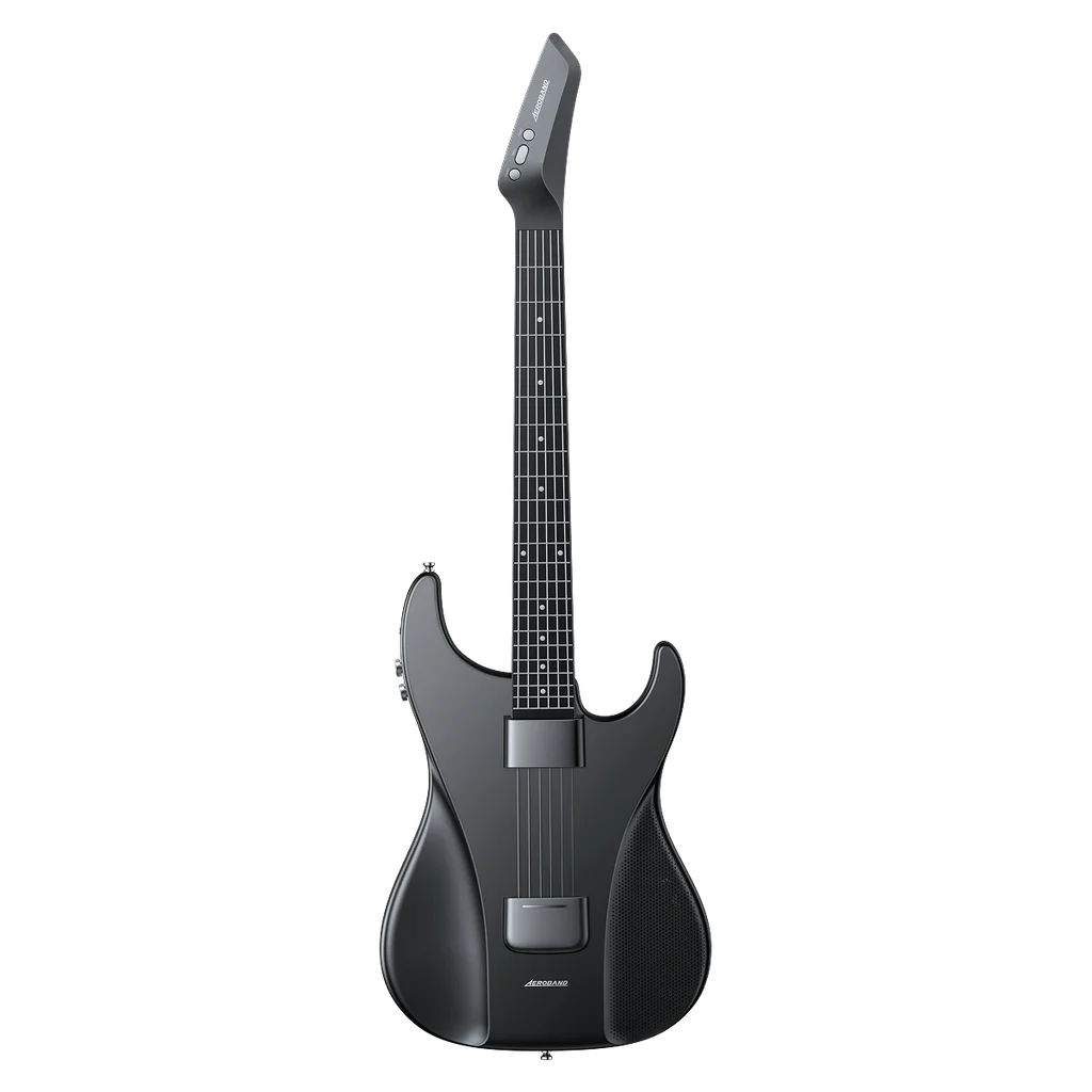 AeroBand Detachable Electric Guitar Painfree Silicone Strings Mic Port