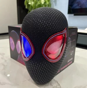 Hot Toys Miles Spiderman Electronic Mask With Glowing Eyes