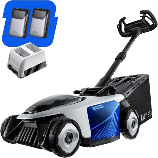 Cordless Self Propelled Electric Lawn Mower 40V Brushless Motor