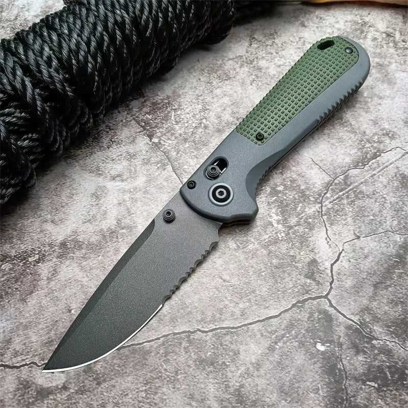 Outdoor Folding Knife BM 430BK A Stainless Steel Knife High Hardness Camping Survival High Quality Rock Climbing Multitools