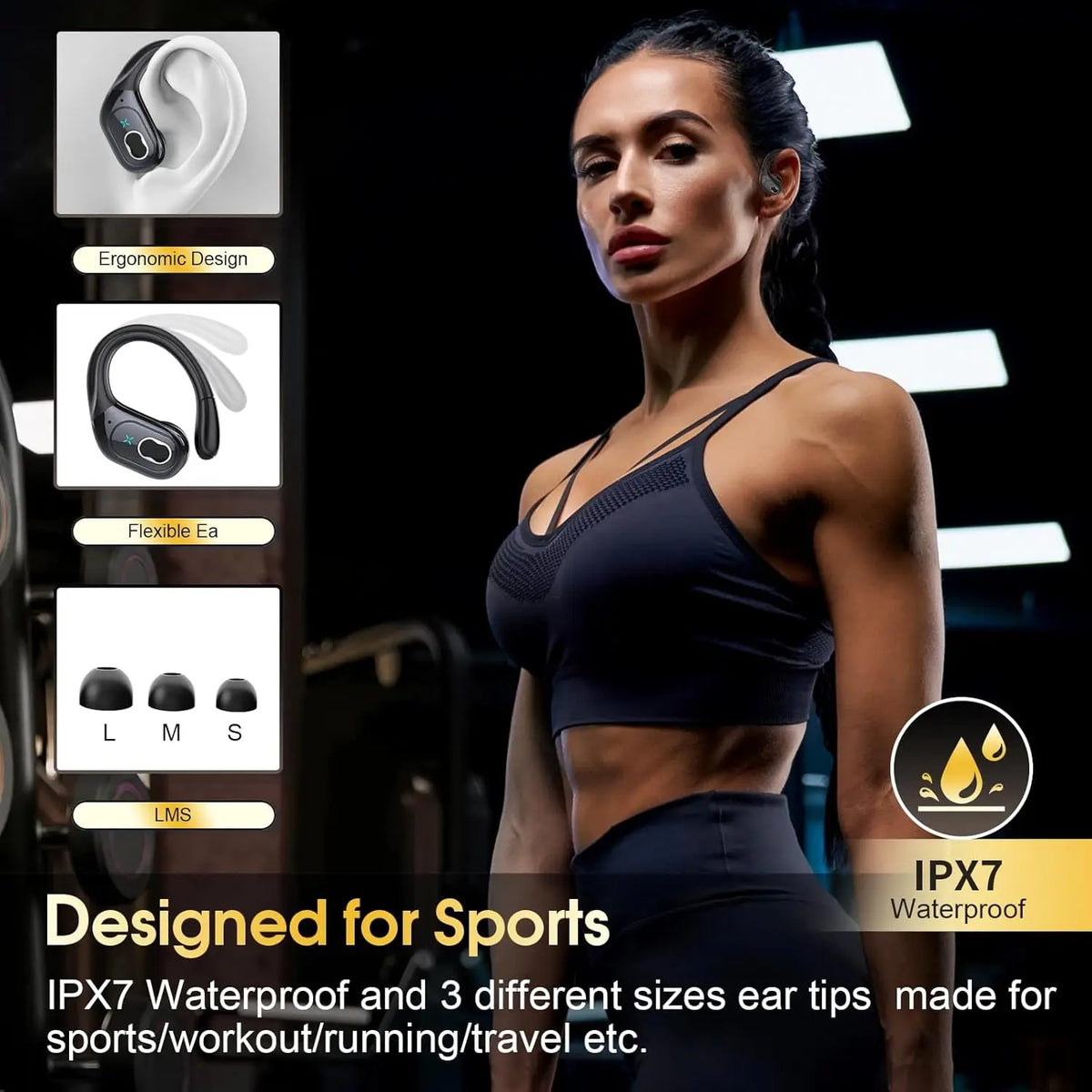 GDLYL HD65 TWS Wireless Bluetooth Earbuds With LED Display