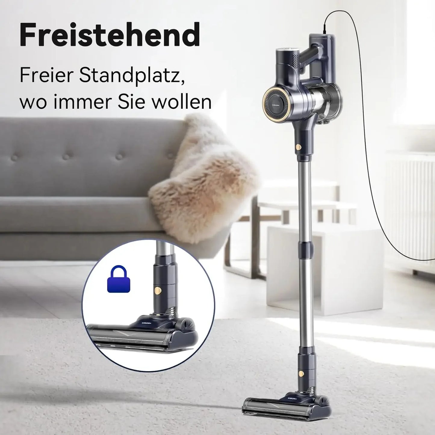 INSE I8 Corded Vacuum Cleaner Six In One Handheld Pro