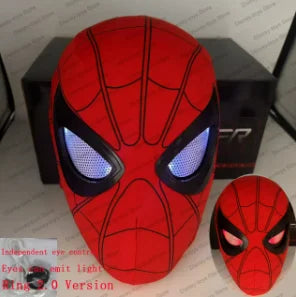Hot Toys Miles Spiderman Electronic Mask With Glowing Eyes