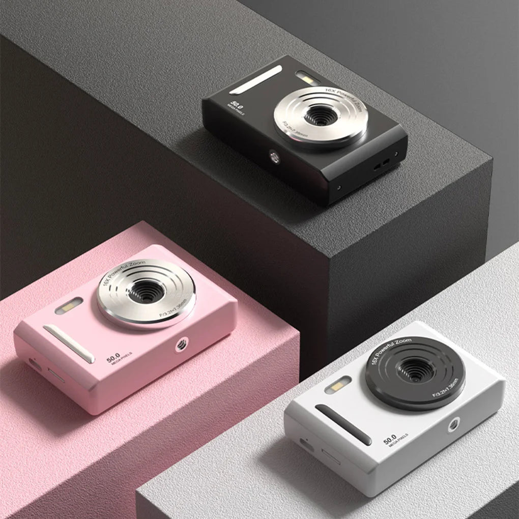 4K Digital Camera with Dual Cameras Flash and Autofocus