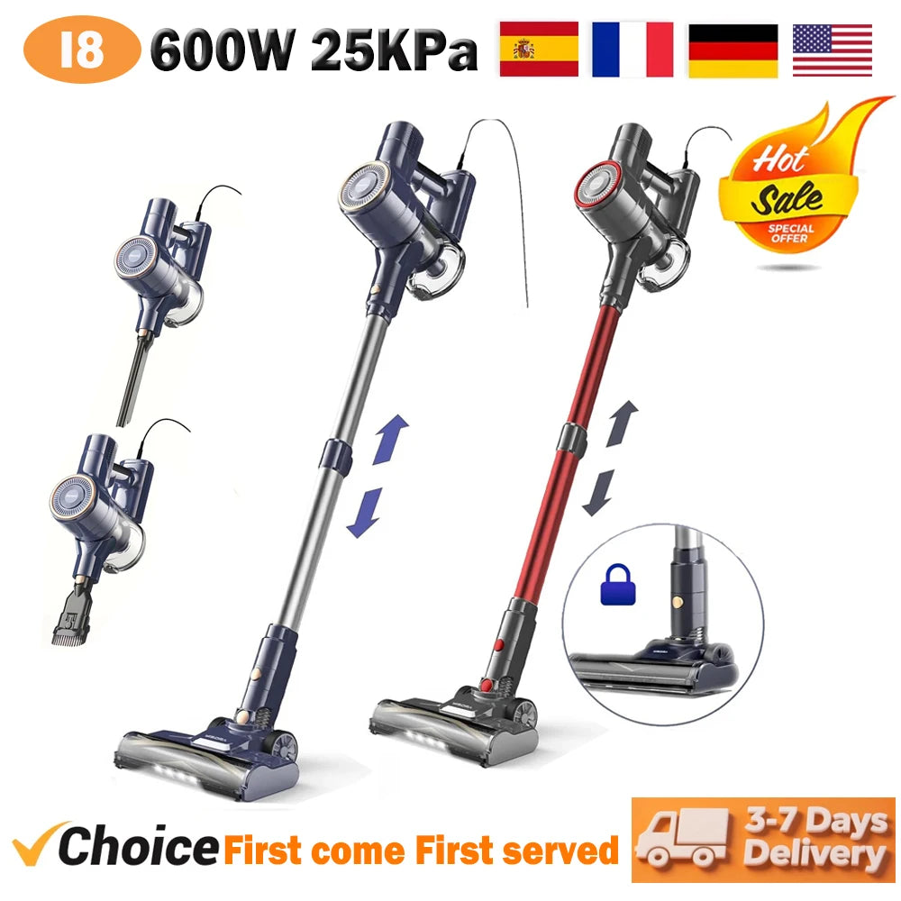 INSE I8 Corded Vacuum Cleaner Six In One Handheld Pro