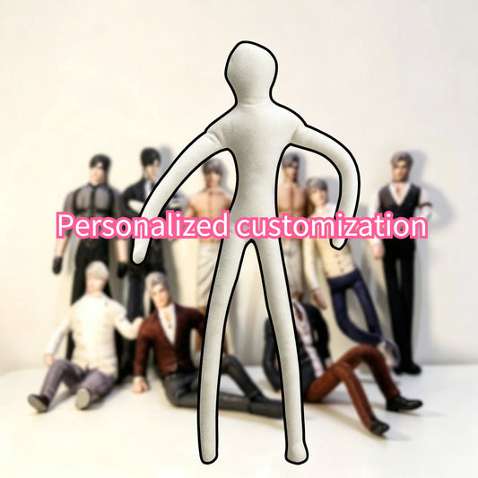 Personalized Custom Doll DIY Handmade Abstract Figure Custom Portrait for Pet Human Anime Character Birthday Gift & Fan Support