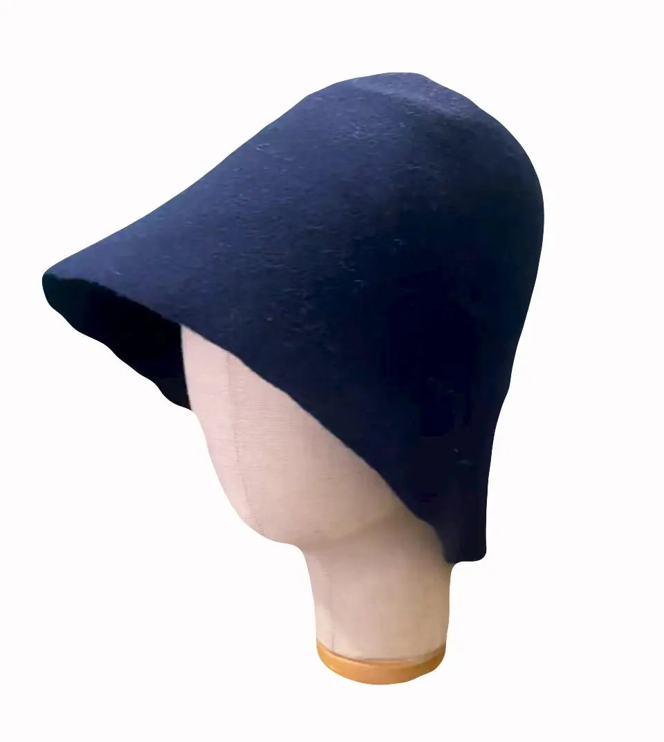 Unisex Wool Felt Cloche Bucket Hat Base For Millinery Craft
