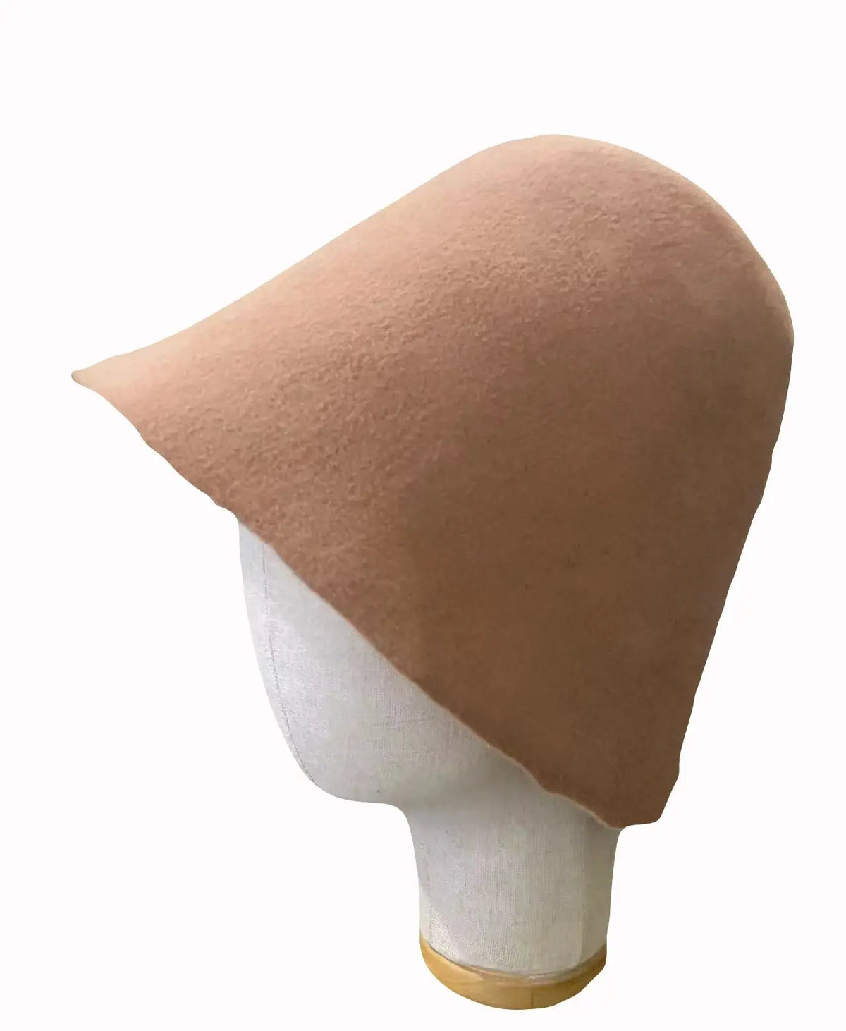 Unisex Wool Felt Cloche Bucket Hat Base For Millinery Craft