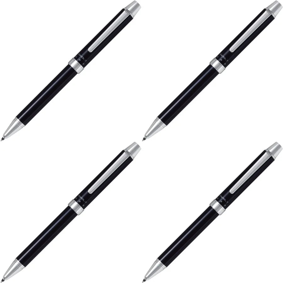 Pilot 2 +1 EVOLT 2 Color 0.7 mm Ballpoint Multi Pen 0.5 mm Mechanical Pencil Black Body BTHE-1SR-B for Office and School Use Du