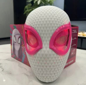 Hot Toys Miles Spiderman Electronic Mask With Glowing Eyes