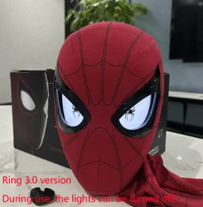 Hot Toys Miles Spiderman Electronic Mask With Glowing Eyes