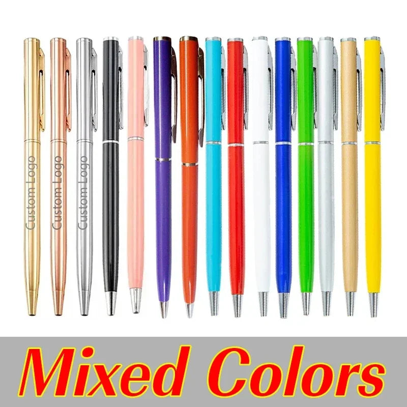 Metal Ballpoint Pens With Engraved Name And Custom Logo Gifts
