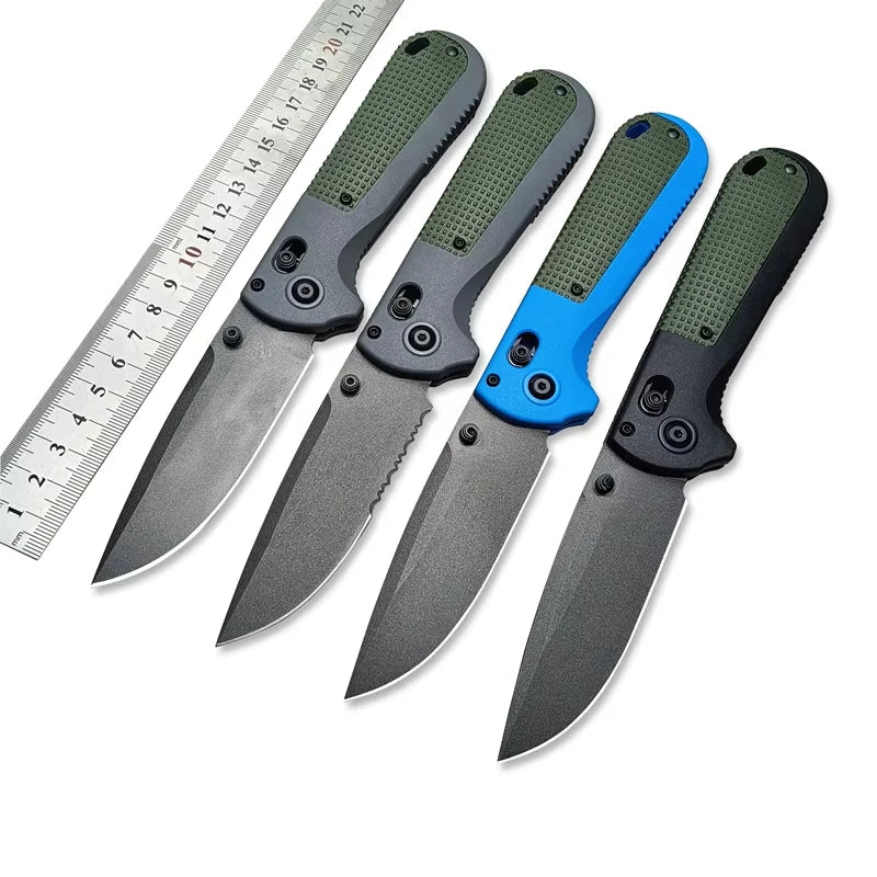 Outdoor Folding Knife BM 430BK A Stainless Steel Knife High Hardness Camping Survival High Quality Rock Climbing Multitools