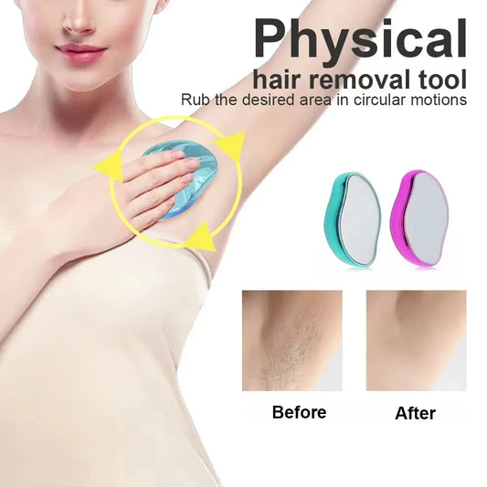 Crystal Physical Hair Eraser Reusable Painless Depilation Tool