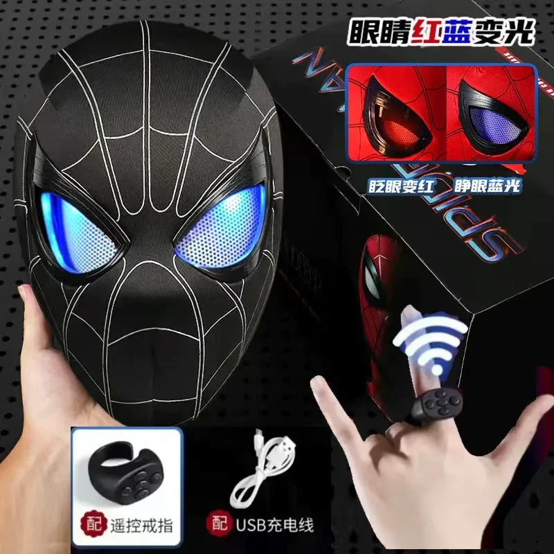 Hot Toys Spiderman Electronic Mask With Moving Glowing Eyes