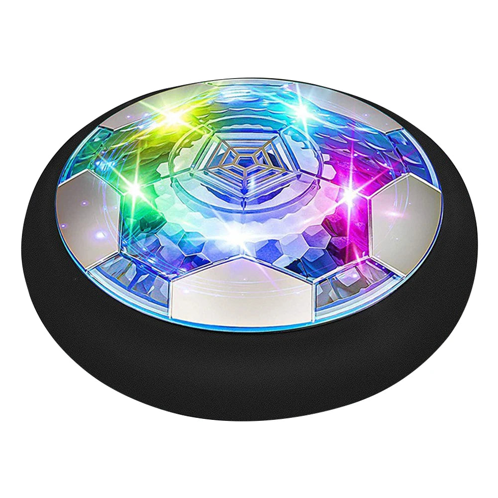 Air Floating Soccer Ball with LED Light and Foam Bumper Indoor Outdoor  Soccer Ball  Floating Soccer for Boys Girls