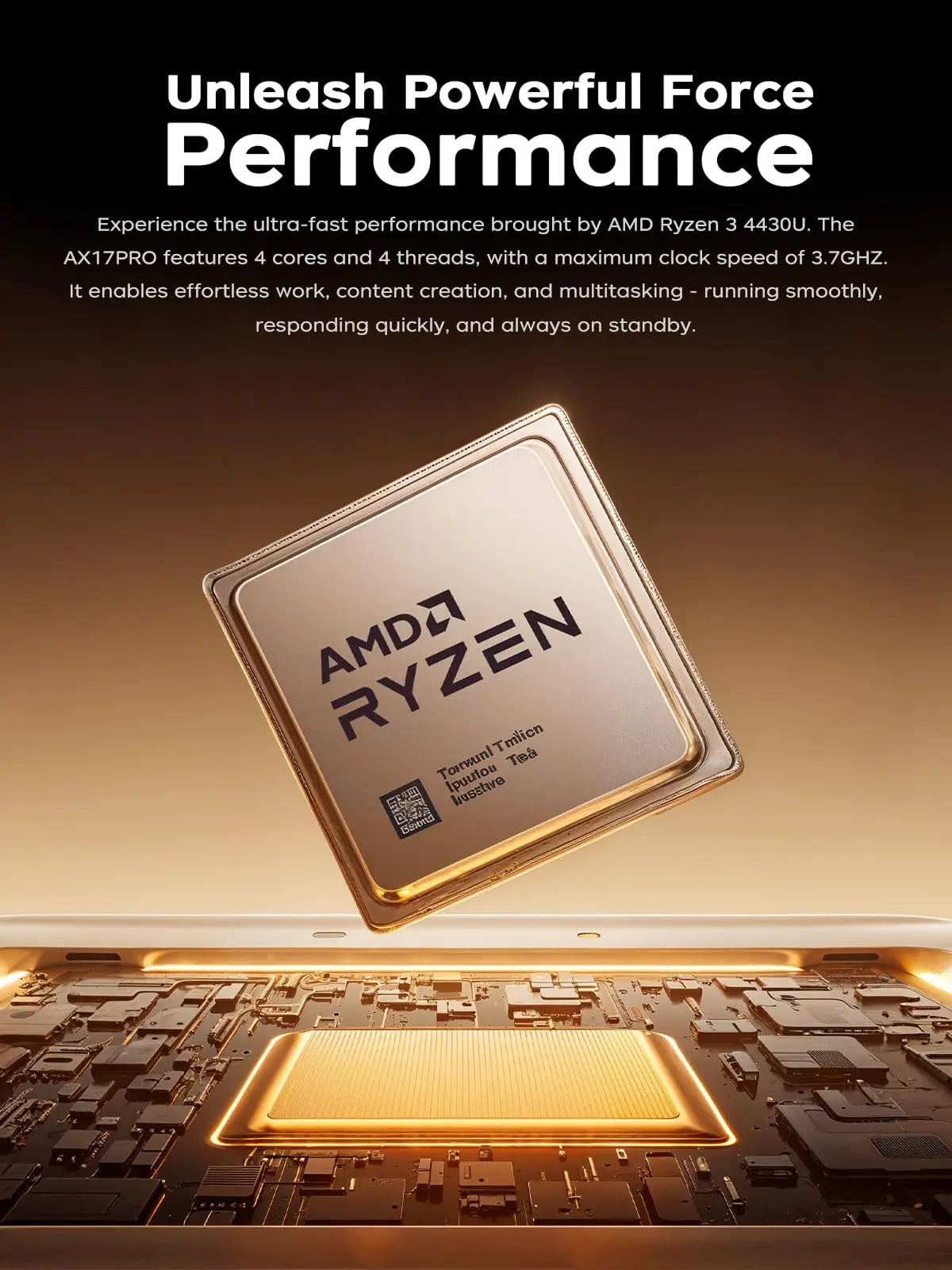 ACEMAGIC 15.6/17.3/18.5 inch Business Laptop AMD Ryzen 3 4300U Laptop 16GB DDR4 512GB SSD Expandable Up to 2TB,  FHD Windows 11