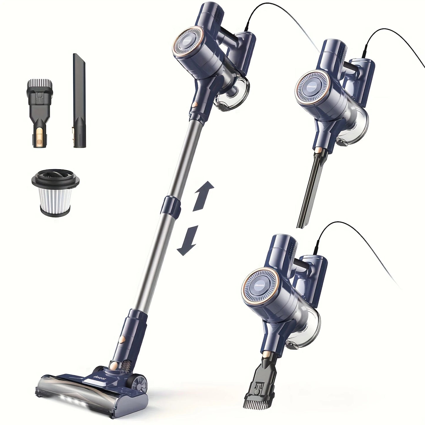 INSE I8 Corded Vacuum Cleaner Six In One Handheld Pro