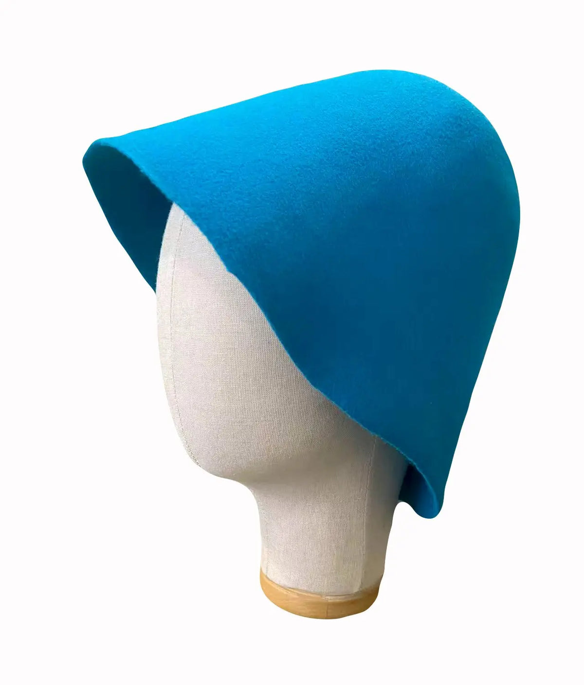 Unisex Wool Felt Cloche Bucket Hat Base For Millinery Craft