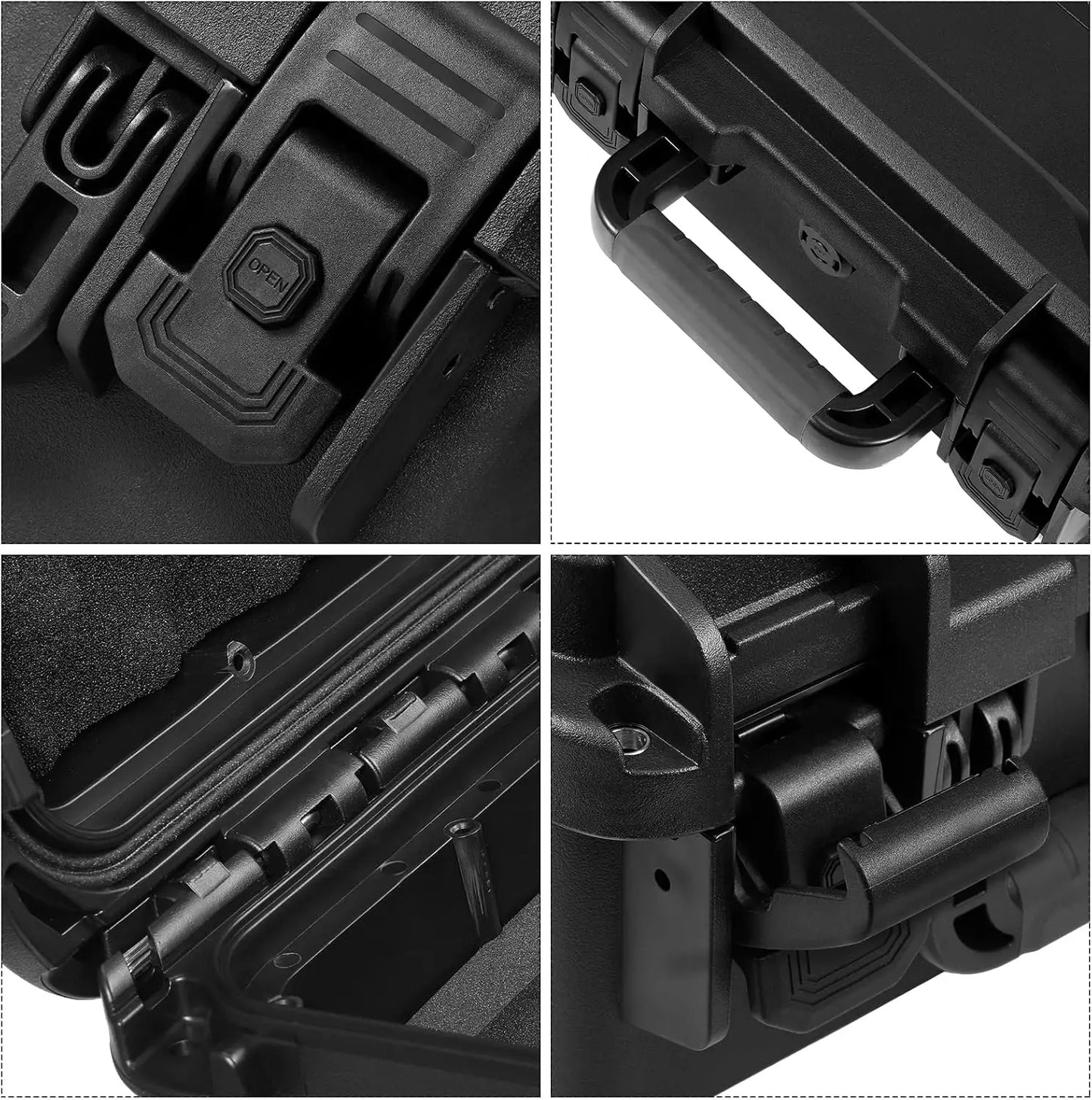 Waterproof Card Storage Box Holds 102 Slabs, Sports Trading Case with Lockable Design for Magnetic Cards