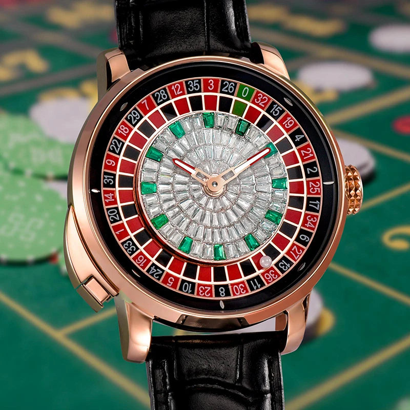 PINDU Mechanical Watches Pro Men's Wristwatch NH35A Movement Sapphire Glass